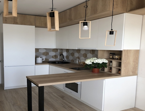 кухни с барной стойкой в Солнечногорске
